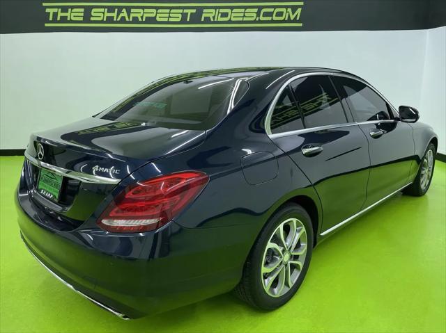 used 2015 Mercedes-Benz C-Class car, priced at $13,988