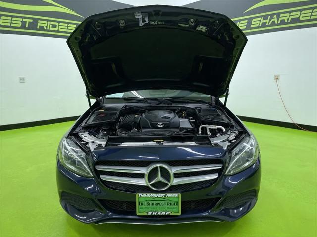 used 2015 Mercedes-Benz C-Class car, priced at $13,988
