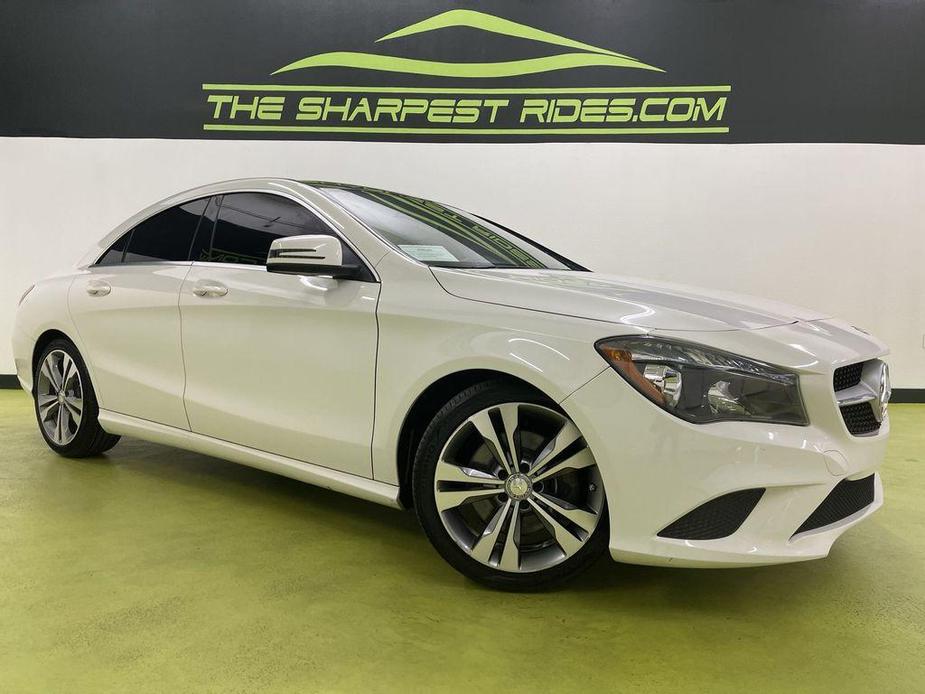 used 2014 Mercedes-Benz CLA-Class car, priced at $19,487