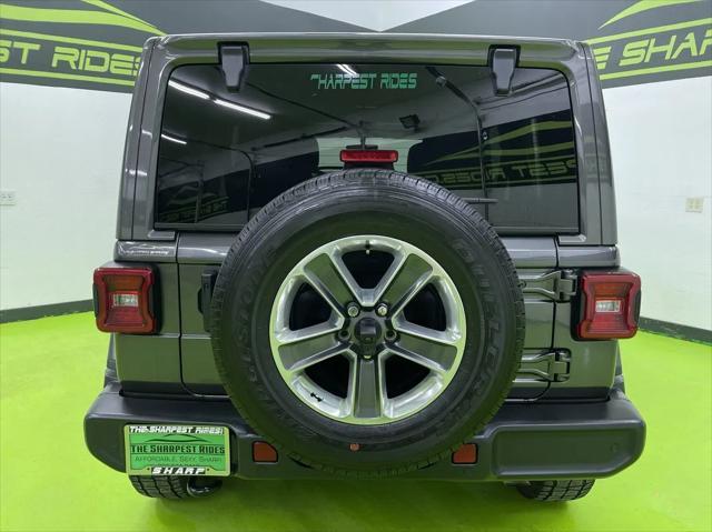 used 2021 Jeep Wrangler Unlimited car, priced at $27,988