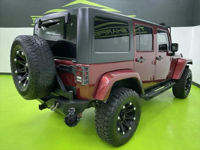 used 2013 Jeep Wrangler Unlimited car, priced at $19,988