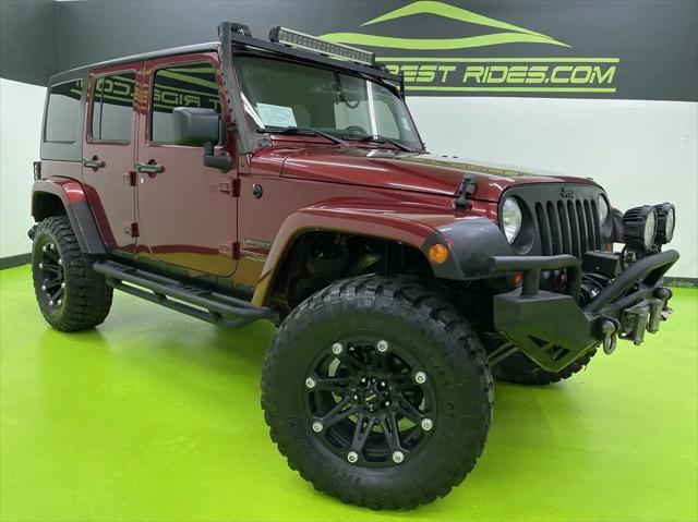 used 2013 Jeep Wrangler Unlimited car, priced at $19,988