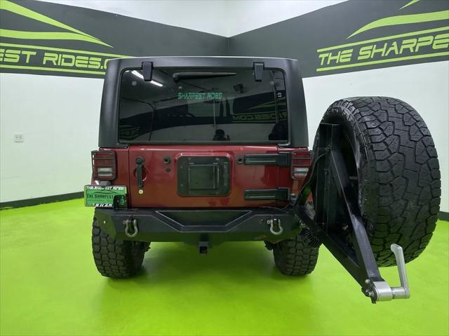 used 2013 Jeep Wrangler Unlimited car, priced at $19,988