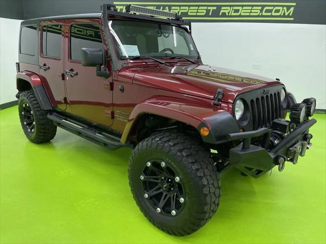 used 2013 Jeep Wrangler Unlimited car, priced at $19,988