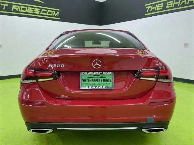 used 2020 Mercedes-Benz A-Class car, priced at $21,988