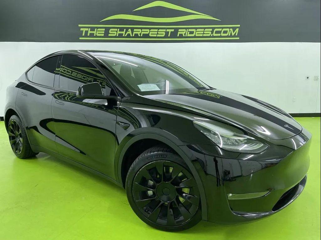used 2022 Tesla Model Y car, priced at $27,988