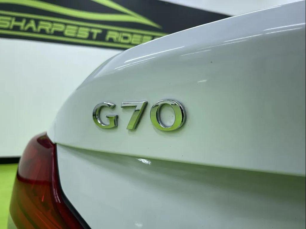 used 2019 Genesis G70 car, priced at $19,988