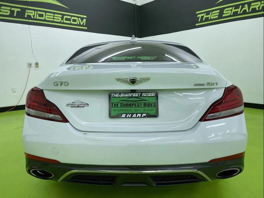 used 2019 Genesis G70 car, priced at $19,988