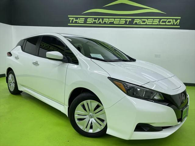 used 2023 Nissan Leaf car, priced at $14,988