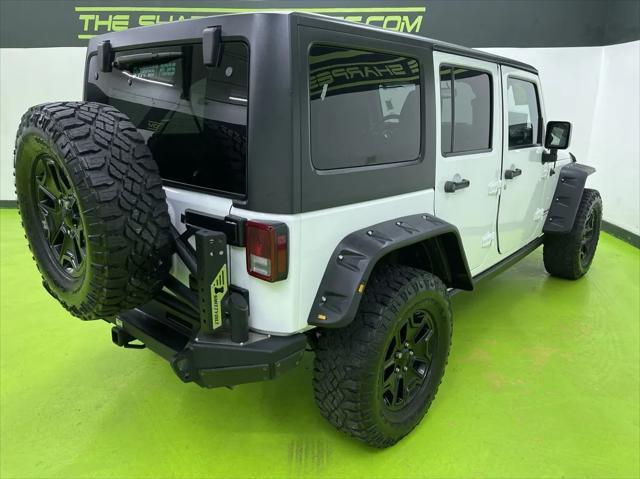 used 2016 Jeep Wrangler Unlimited car, priced at $16,988