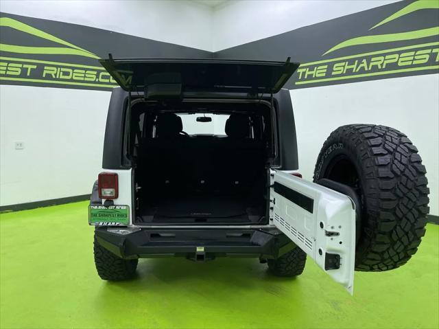 used 2016 Jeep Wrangler Unlimited car, priced at $16,988