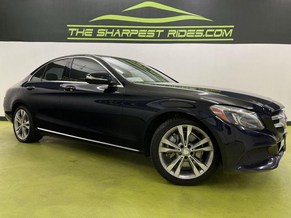 used 2015 Mercedes-Benz C-Class car, priced at $13,487