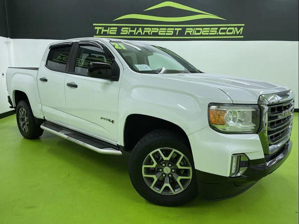 used 2021 GMC Canyon car, priced at $25,988
