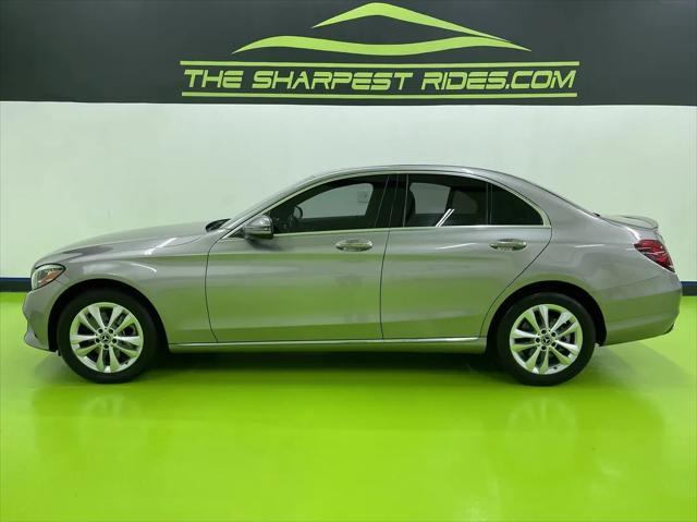 used 2019 Mercedes-Benz C-Class car, priced at $24,988