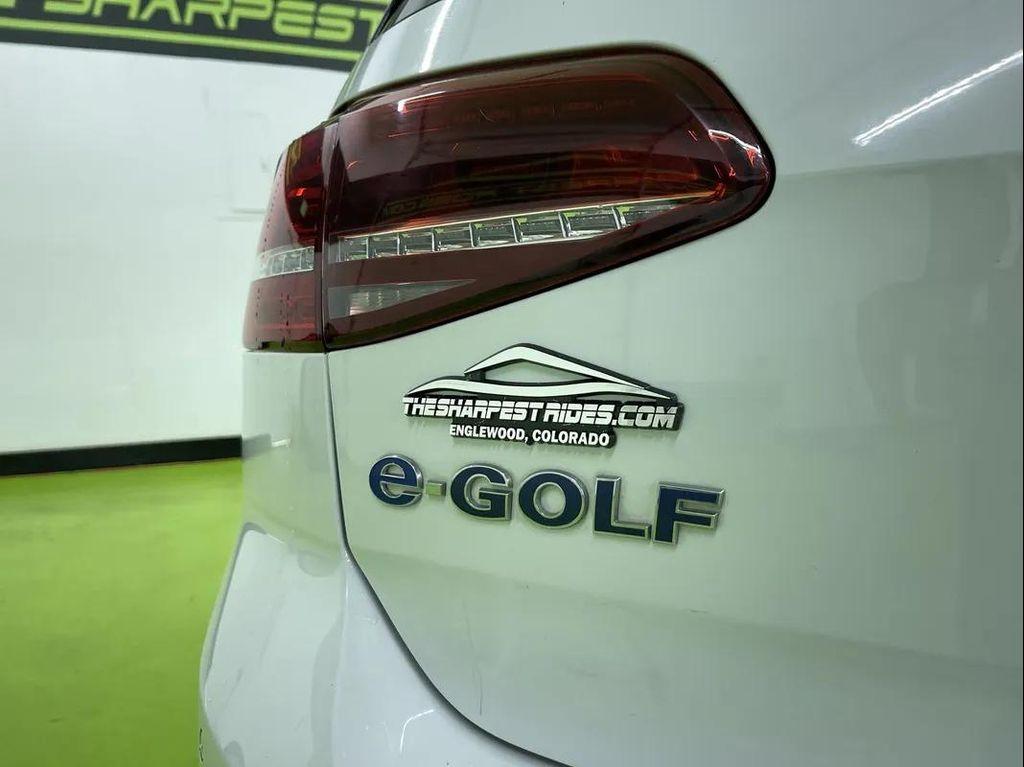 used 2016 Volkswagen e-Golf car, priced at $10,488