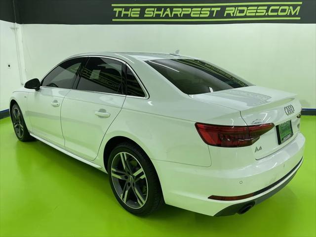 used 2017 Audi A4 car, priced at $13,988