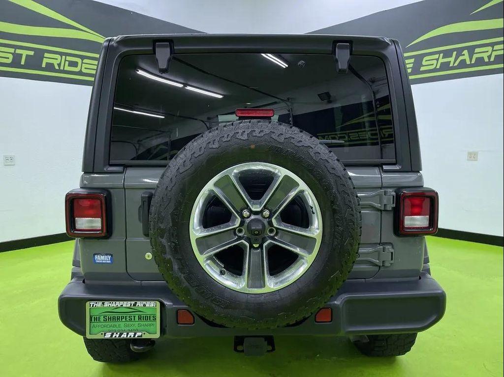 used 2018 Jeep Wrangler Unlimited car, priced at $28,988