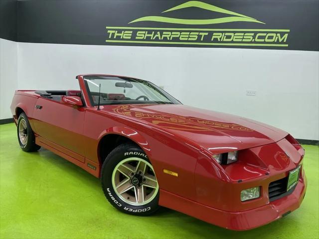 used 1989 Chevrolet Camaro car, priced at $15,988