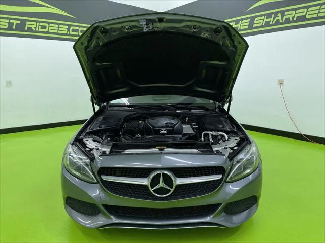 used 2017 Mercedes-Benz C-Class car, priced at $19,988