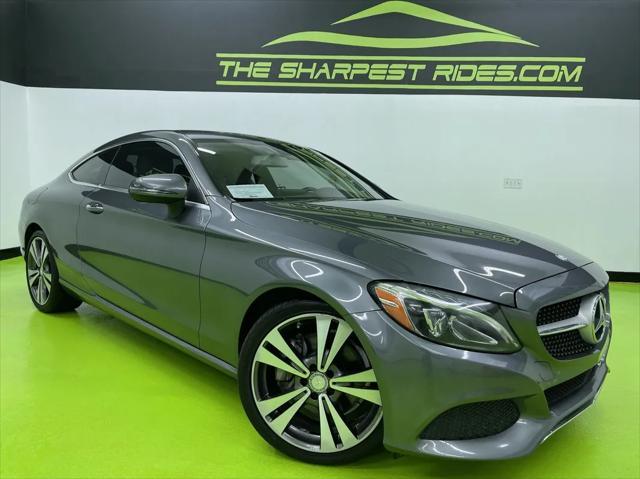 used 2017 Mercedes-Benz C-Class car, priced at $19,988