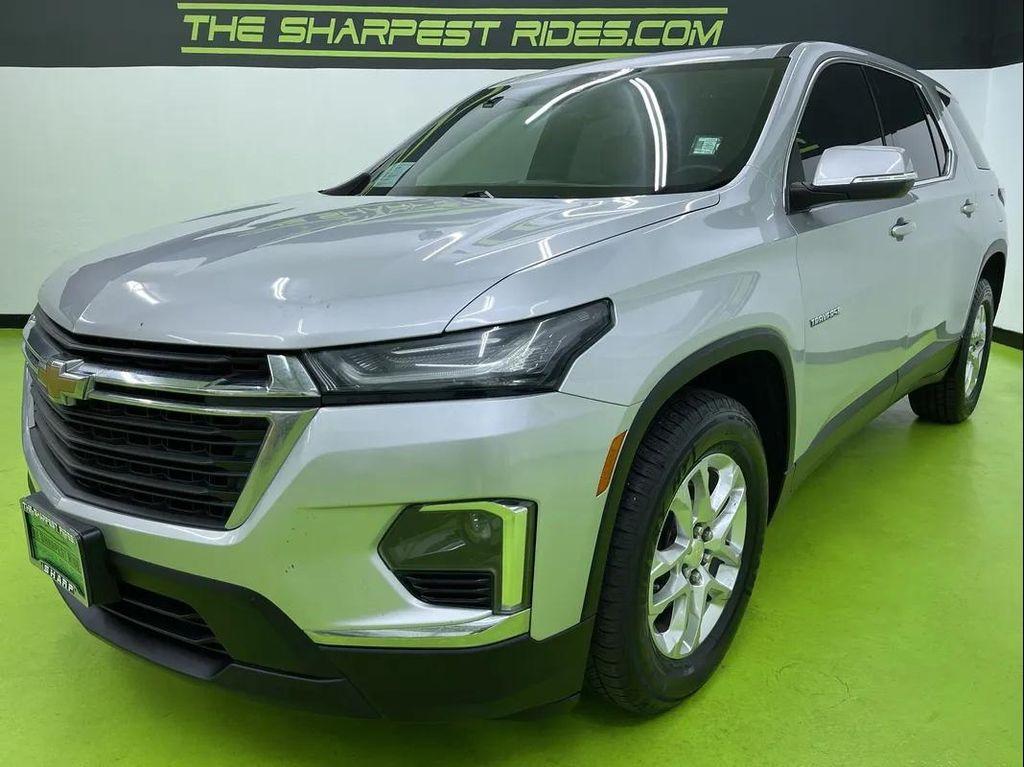 used 2022 Chevrolet Traverse car, priced at $18,488