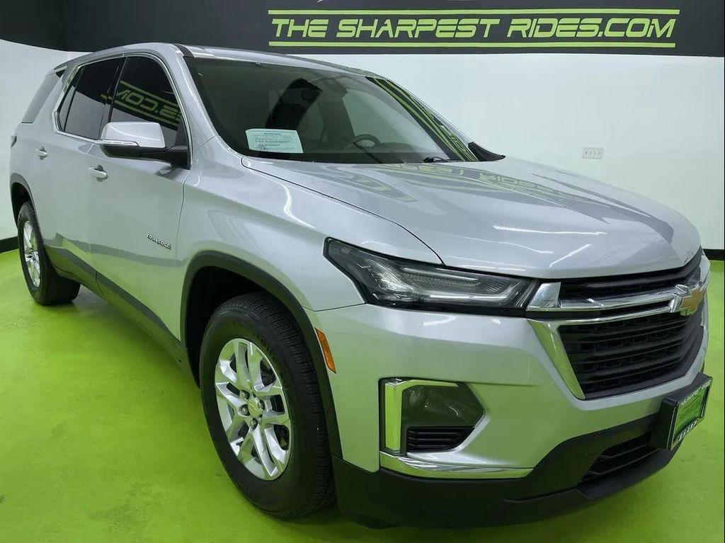 used 2022 Chevrolet Traverse car, priced at $18,488