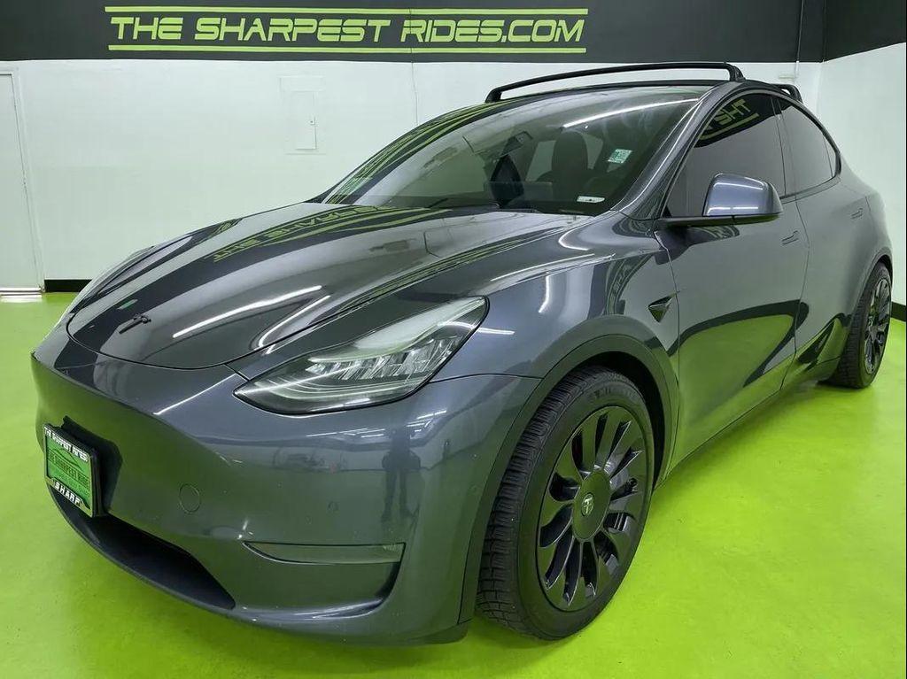 used 2020 Tesla Model Y car, priced at $22,988