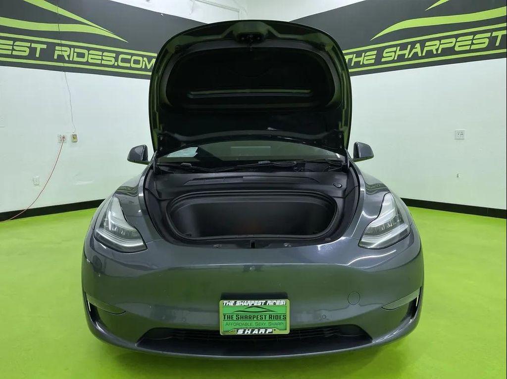 used 2020 Tesla Model Y car, priced at $22,988