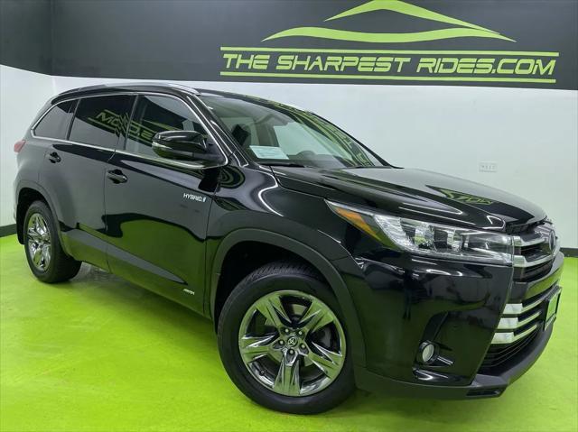 used 2017 Toyota Highlander Hybrid car, priced at $22,988