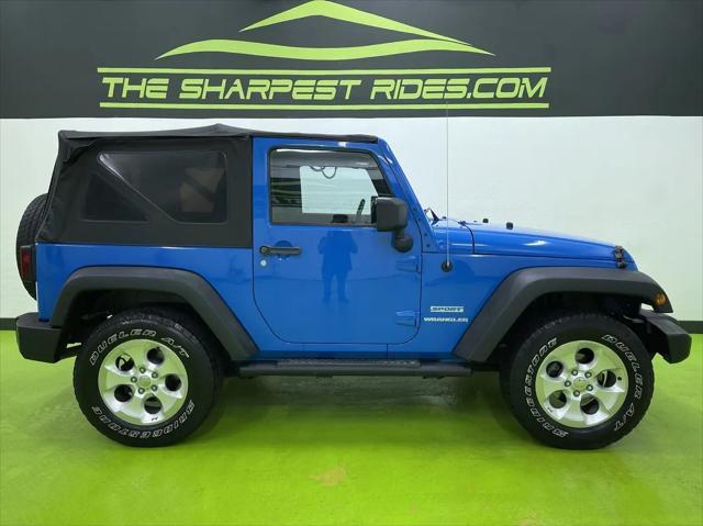 used 2012 Jeep Wrangler car, priced at $19,988