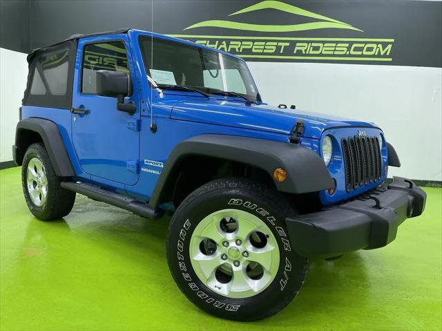 used 2012 Jeep Wrangler car, priced at $19,988