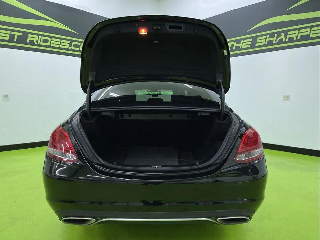 used 2018 Mercedes-Benz C-Class car, priced at $17,988
