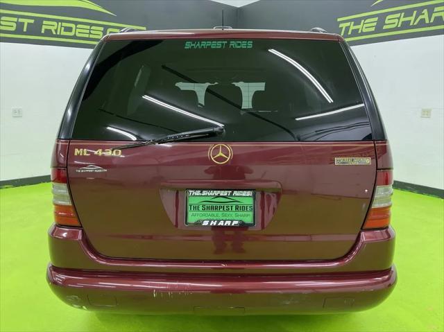 used 2001 Mercedes-Benz M-Class car, priced at $6,988