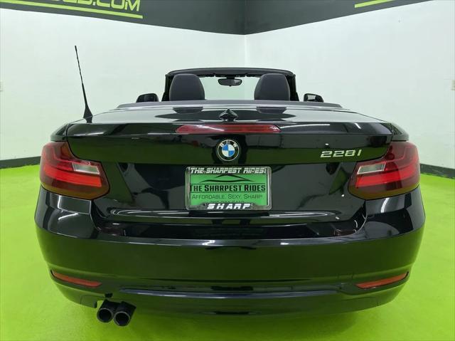 used 2015 BMW 228 car, priced at $16,988