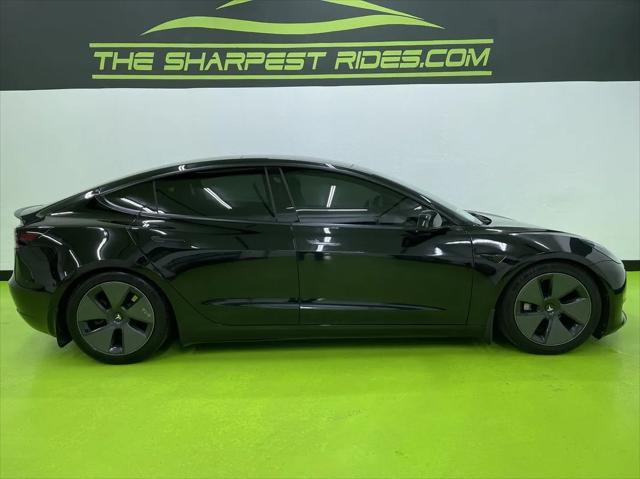 used 2021 Tesla Model 3 car, priced at $23,988