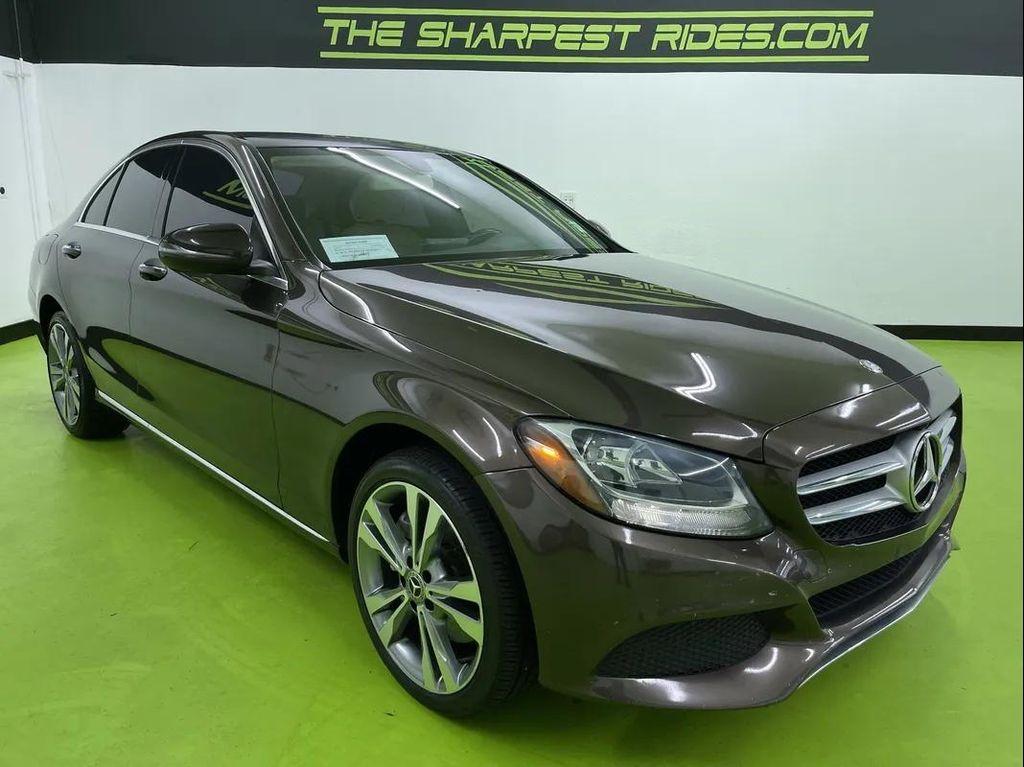used 2017 Mercedes-Benz C-Class car, priced at $14,988