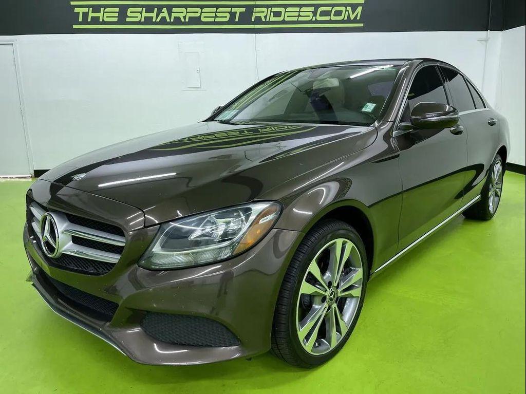 used 2017 Mercedes-Benz C-Class car, priced at $14,988
