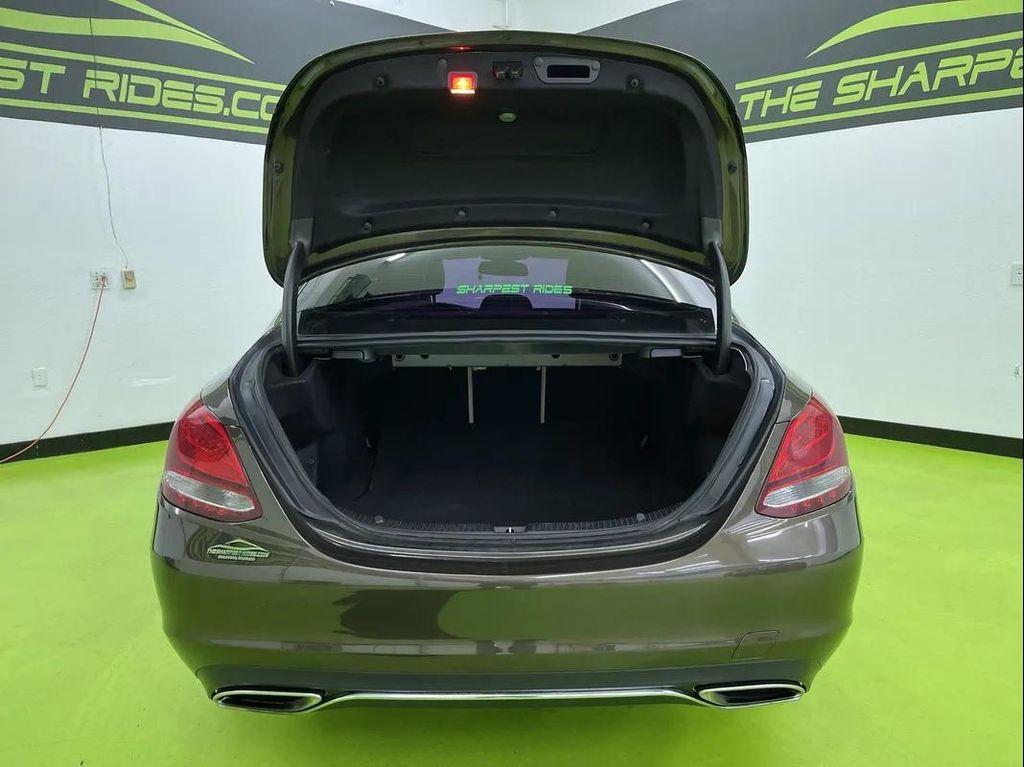 used 2017 Mercedes-Benz C-Class car, priced at $14,988