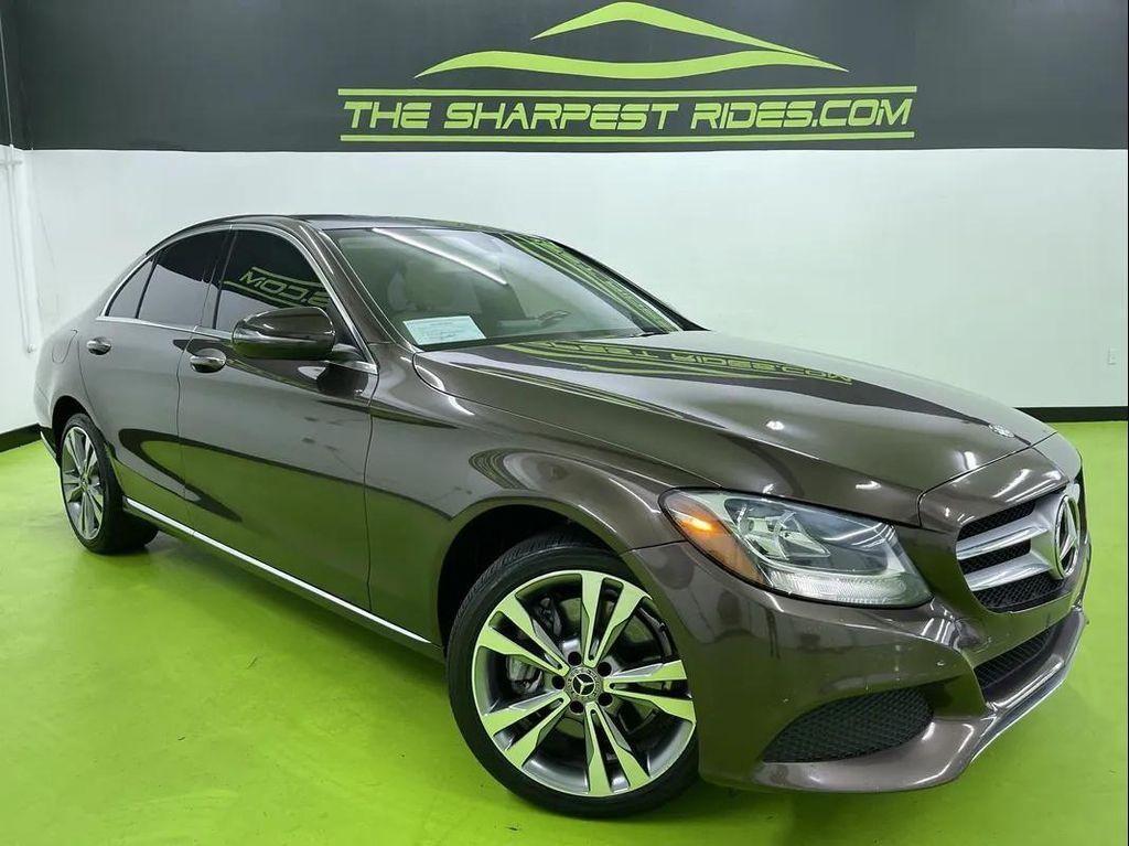 used 2017 Mercedes-Benz C-Class car, priced at $14,988