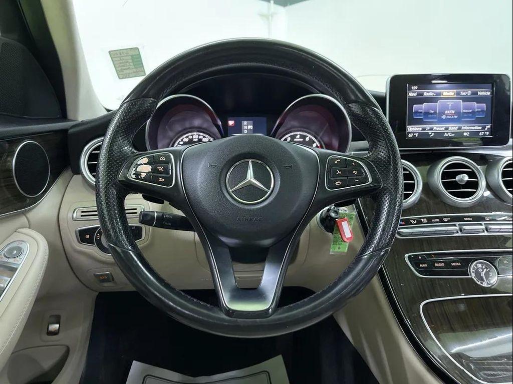 used 2017 Mercedes-Benz C-Class car, priced at $14,988