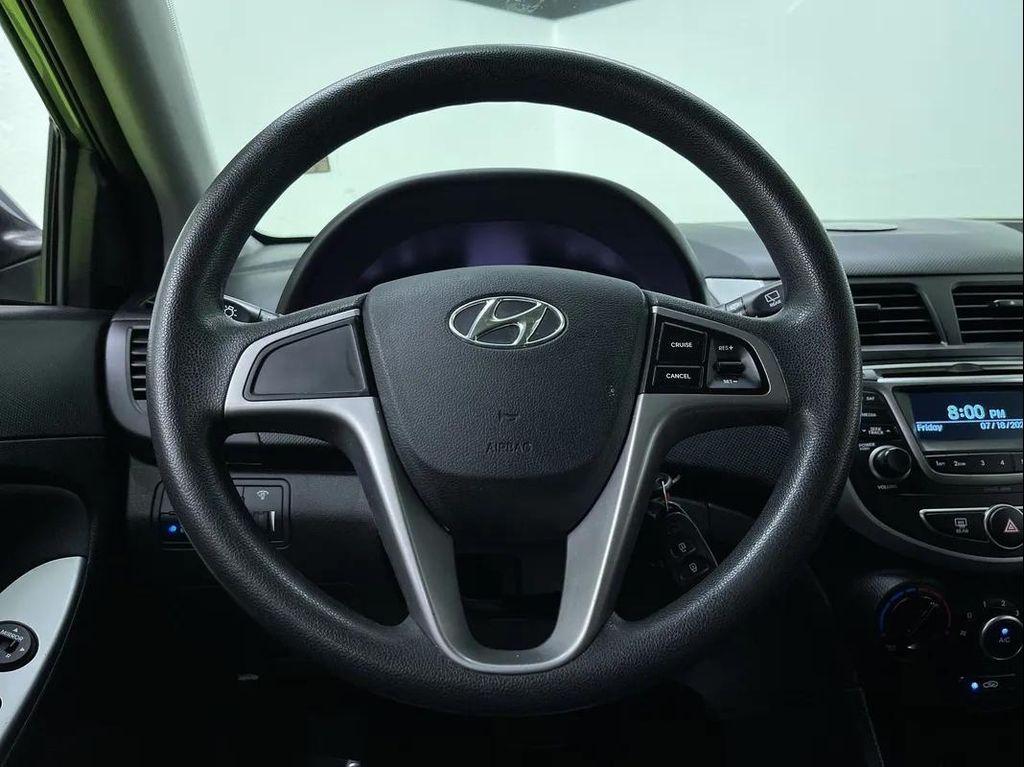used 2017 Hyundai Accent car, priced at $7,988
