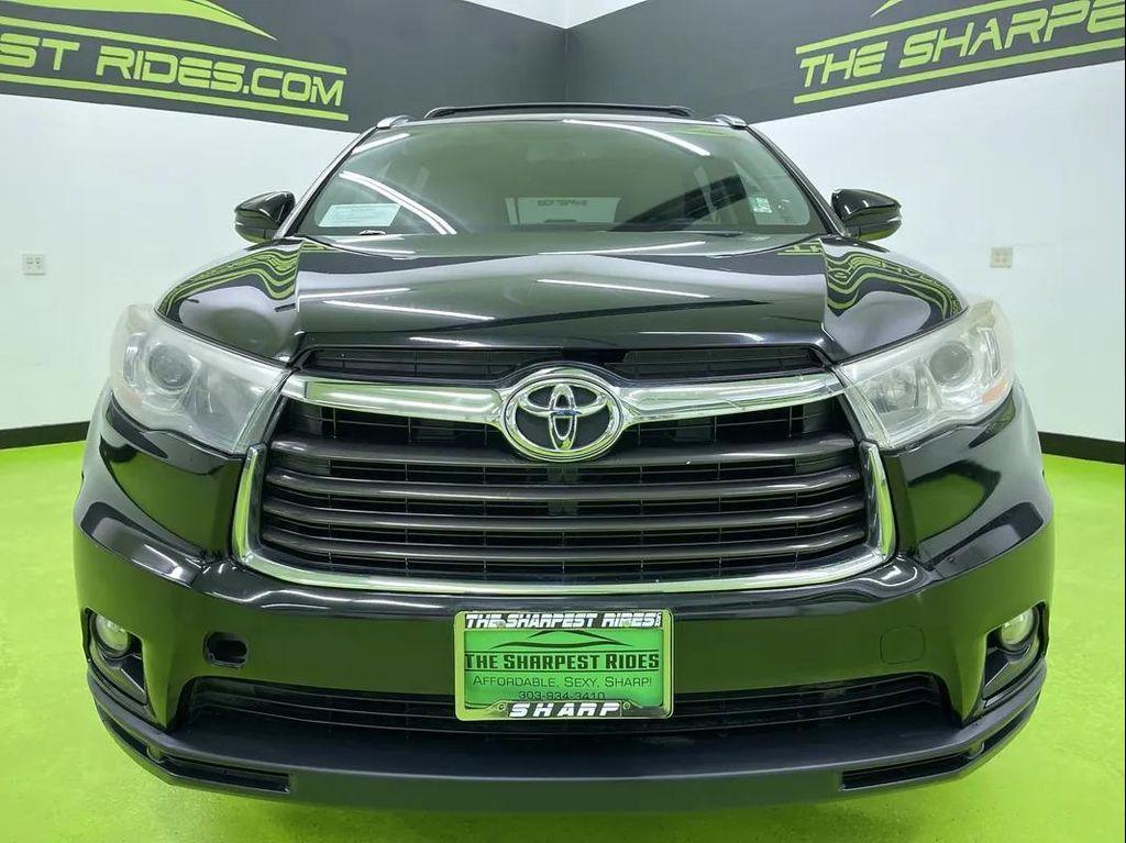 used 2015 Toyota Highlander car, priced at $19,988