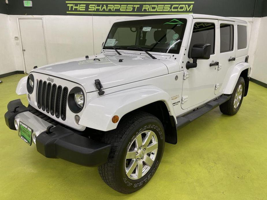 used 2014 Jeep Wrangler Unlimited car, priced at $20,487