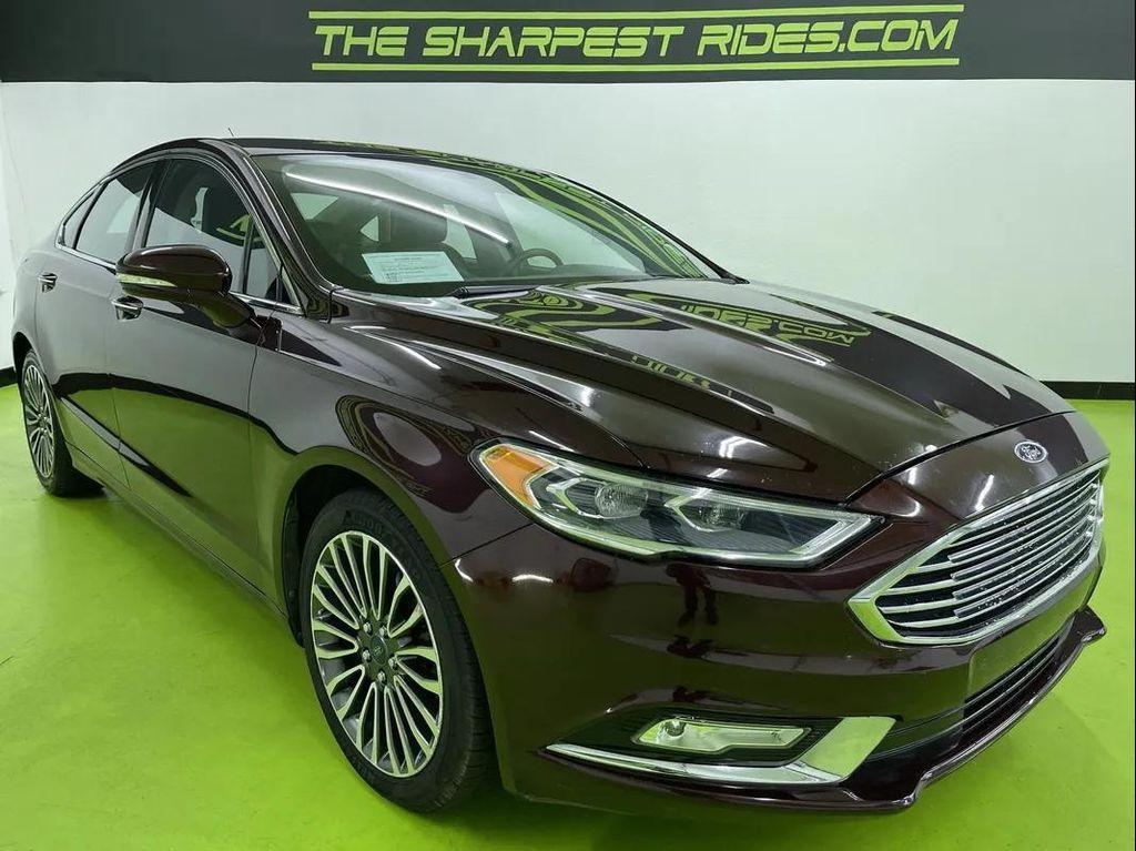 used 2017 Ford Fusion car, priced at $10,988