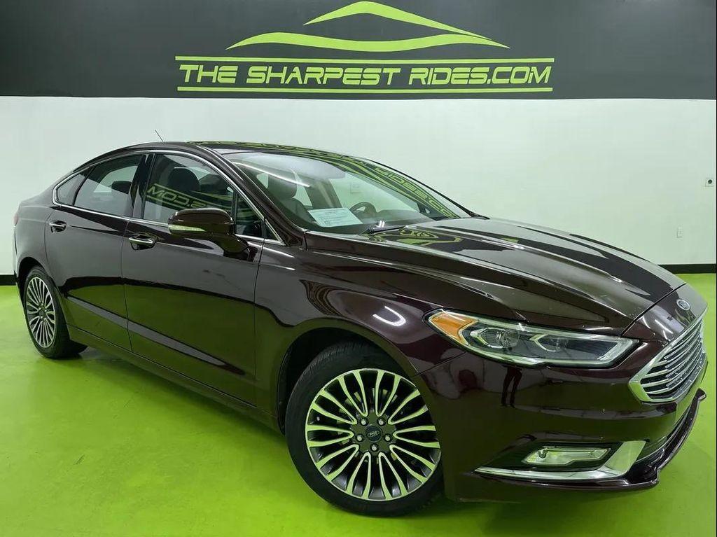 used 2017 Ford Fusion car, priced at $10,988