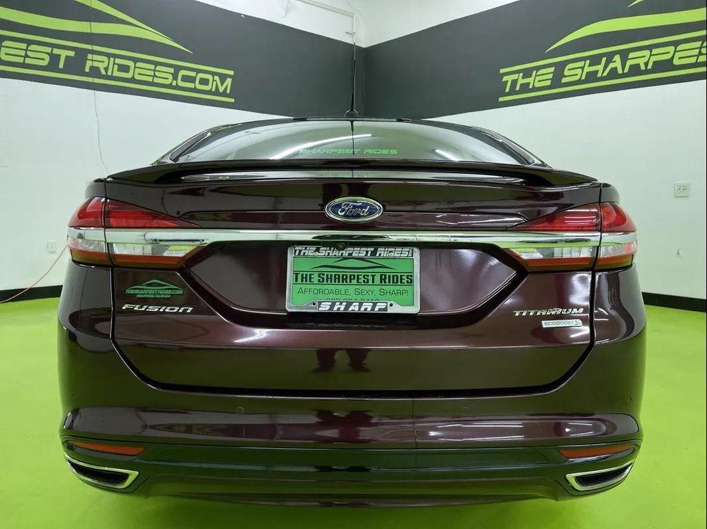 used 2017 Ford Fusion car, priced at $10,988