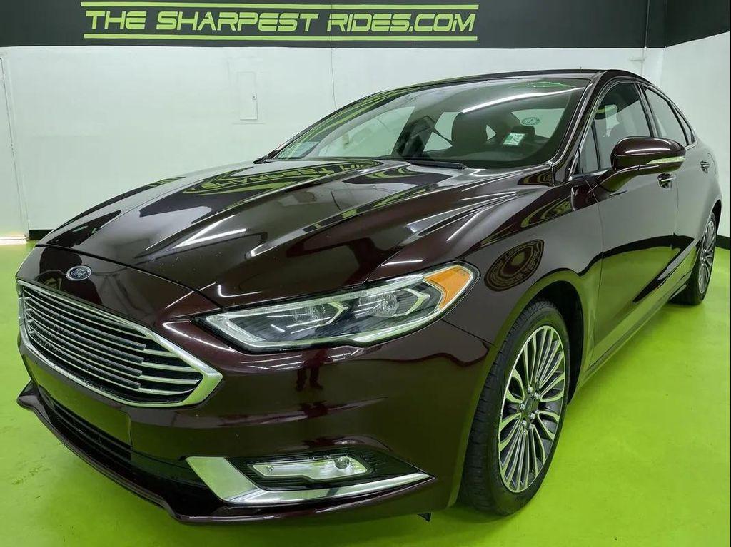used 2017 Ford Fusion car, priced at $10,988
