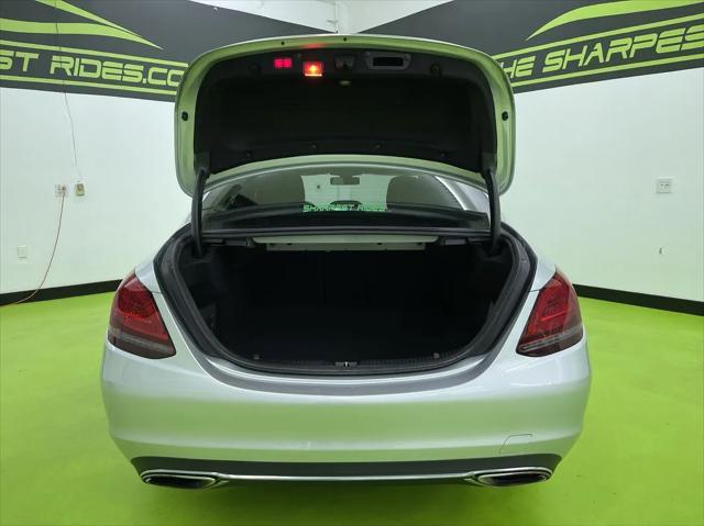 used 2019 Mercedes-Benz C-Class car, priced at $17,988