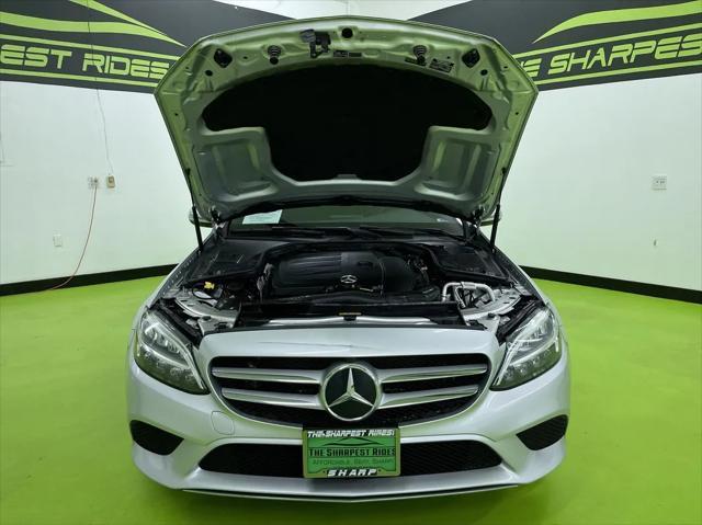 used 2019 Mercedes-Benz C-Class car, priced at $17,988