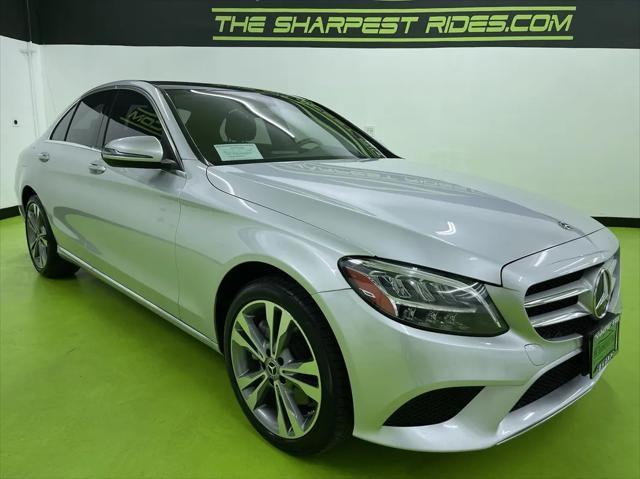 used 2019 Mercedes-Benz C-Class car, priced at $17,988